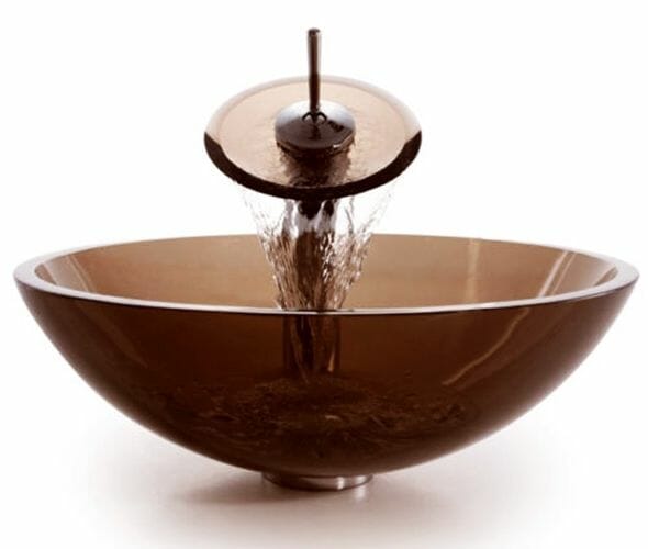 rea bowl szklana umywalka