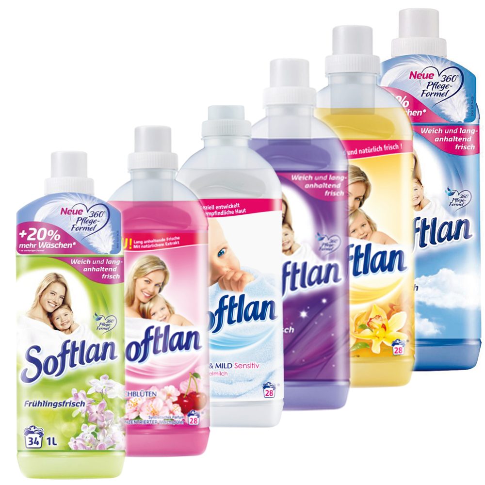 niemiecki płyn softlan zapachy