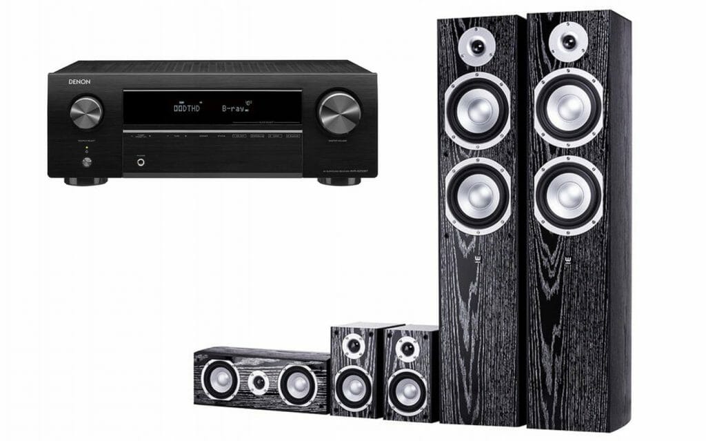 Kino domowe DENON AVR-X250BT