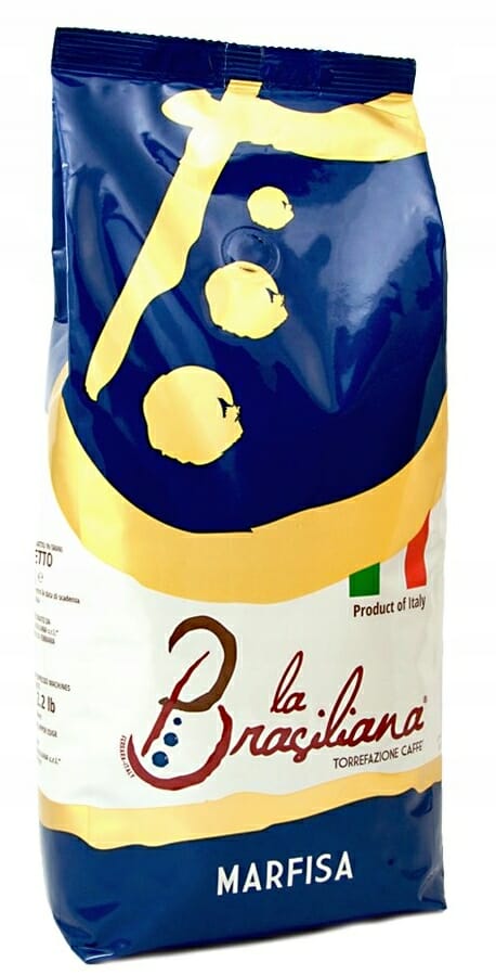 Kawa ziarnista La Brasiliana Marfiasa 1 kg - brak kwaśnego posmaku