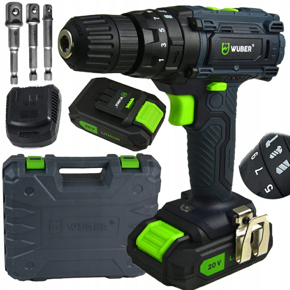 Wiertarko-wkrętarka Wuber WR-CD-20V