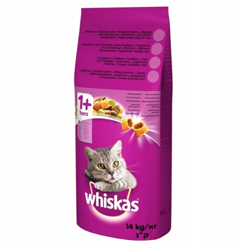 Whiskas Adult z wołowiną i marchewką