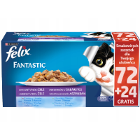 Felix Fantastic - karma dla kotów w galaretce