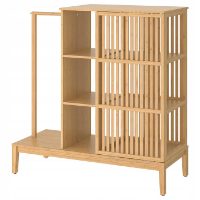 IKEA NORDKISA – bambusowa szafa