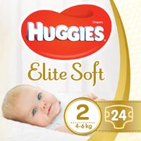 Huggies Elite Soft Newborn 2  (4-6kg)